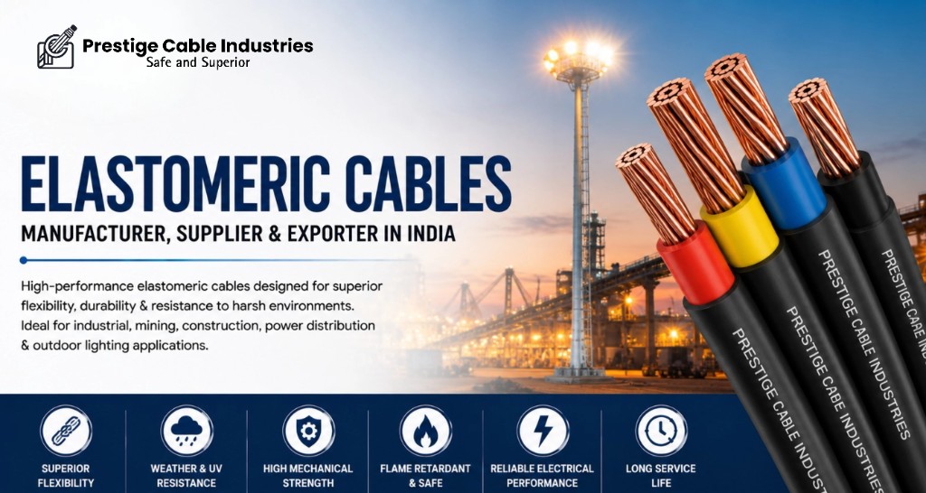 Elastomeric Cables - Manufacturer, Supplier and Exporter in India | Prestige Cable Industries