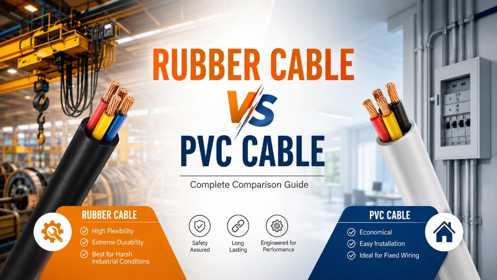 Rubber Cable vs PVC Cable comparison – Prestige Cables